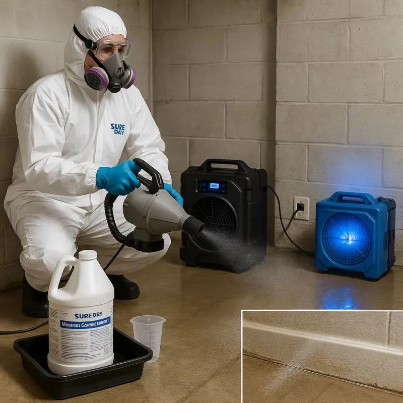 Sanitization and Odor Removal process in Vineyard, CA